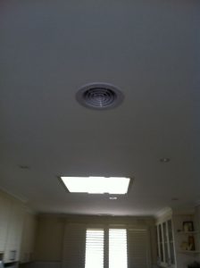 warm air inlet for SAM